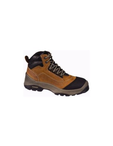 BOTA TREKKING SOLANO S3 PIEL PULL-UP MARRÓN