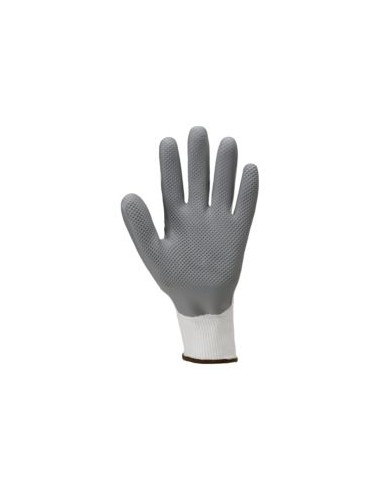 GUANTE 1LACW LATEX GRIS/POLIESTER RECICLADO EUROLITE L900