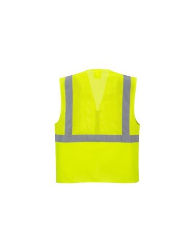 CHALECO C496 REJILLA COMB. MULTIBOLSILLOS