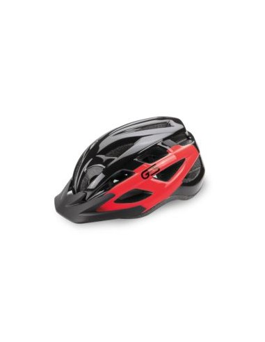 CASCO CICLISTA VARIK H420*30 NEGRO/ROJO EN1078