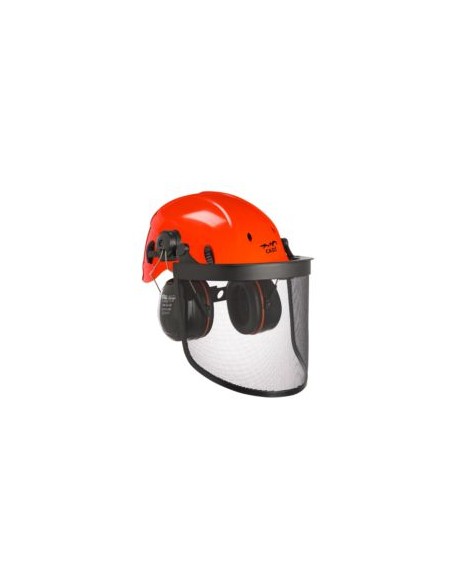CONJUNTO 437; CASCO CADI+PANTALLA FORESTAL+AMORTIG