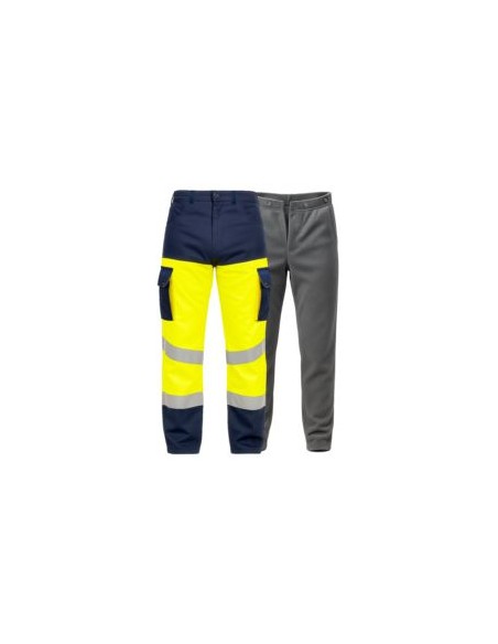 PANTALON WAVE PLUS FORRADO BICOLOR EN471 CLASE 2