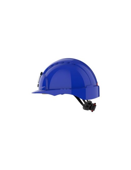 CASCO EVO3 AJE179-300-500 AZUL CON PORTA LAMPARAS EN397