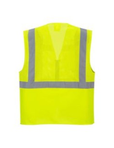 CHALECO C496 REJILLA COMB. MULTIBOLSILLOS 2