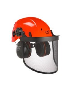 CONJUNTO 437; CASCO CADI+PANTALLA FORESTAL+AMORTIG
