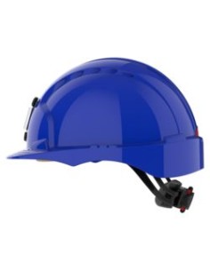 CASCO EVO3 AJE179-300-500 AZUL CON PORTA LAMPARAS EN397 2