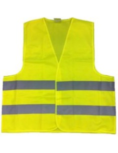 CHALECO FLUOR P101E ECO CIERRE VELCRO EN471 T/UNICA