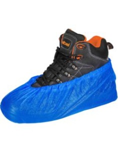 CUBREZAPATOS CPE-SFB PARA VISITANTE POLIETILENO AZUL PAQ. 100ud.