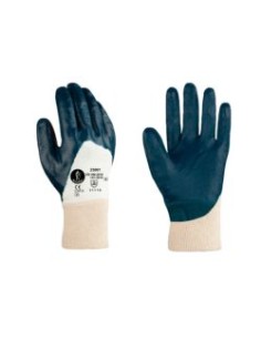 GUANTE NITRILO AZUL DORSO DESCUBIERTO GN23001
