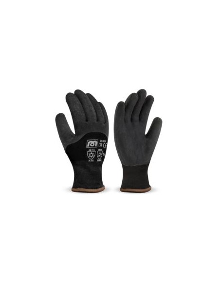 GUANTE ANTIFRIO NYLON NEGRO NYLF EN511