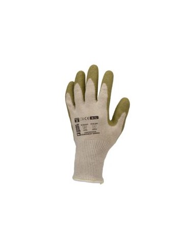 GUANTE 1HEFR0P LATEX VERDE/POLIESTER RECICLADO
