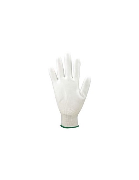 GUANTE NYLON/POLIURETANO BLANCO 3700 EN388 (4131)