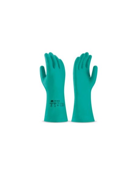 GUANTE NITRILO VERDE 33 GOLDEX NIT15 FLOC.ALG.