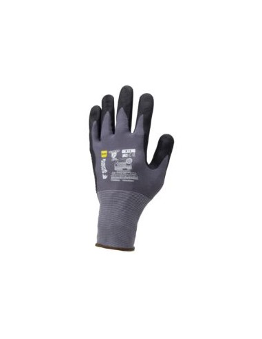 GUANTE 1NIDP EUROLITE 15N600D NYLON/ESPUMA NITRILO PUNTITOS