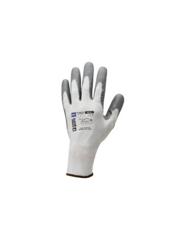 GUANTE 1LACW LATEX GRIS/POLIESTER RECICLADO EUROLITE L900
