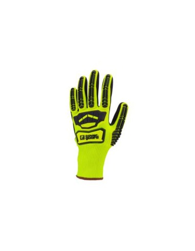 GUANTE 1CHIC60 ANTICORTE/ANTIMPACTO NITRILO/HDPE AMARILLO