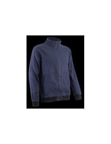 SUDADERA LUG 5LUG CREMALLERA 300GR INIGF.INHER. MARINO