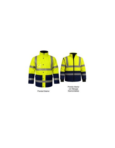 PARKA PREMIUM3 COMBI FLUOR EN471 TRIPLE USO