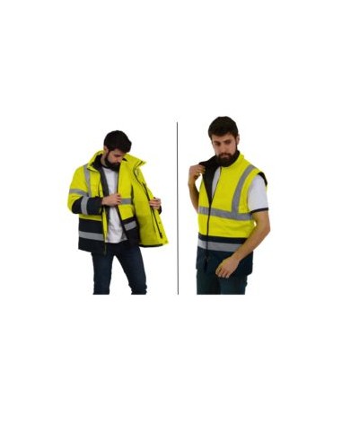 PARKA PREMIUM3 COMBI FLUOR EN471 TRIPLE USO