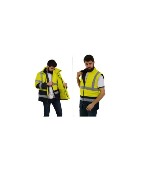 PARKA PREMIUM3 COMBI FLUOR EN471 TRIPLE USO