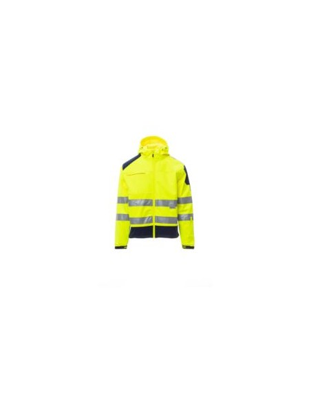 SOFTSHELL SHINE 2.0 AMARILLO/MARINO EN471