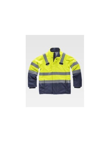 SOFTSHELL S9591 AMARILLO FL./MARINO IGNIFUGO/ANTIEST.