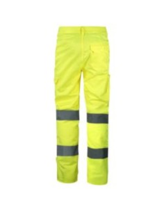 PANTALON 155P CONFORT 60% ALG. FORRADO FL.AMAR. EN471 2