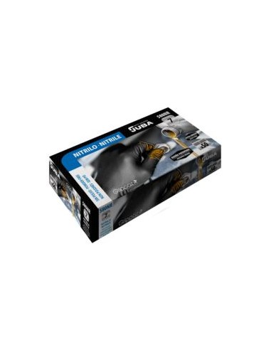 GUANTE 580NR DESECHABLE NEGRO GRIPPAZ (Caja de 50uds.)