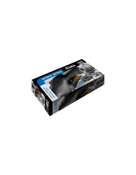 GUANTE 580NR DESECHABLE NEGRO GRIPPAZ (Caja de 50uds.)