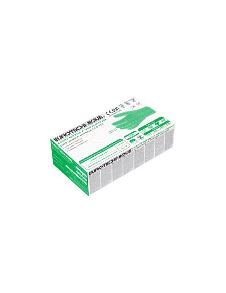 GUANTE DESECHABLE NITRILO VERDE MO5960 (Caja 100uds.)