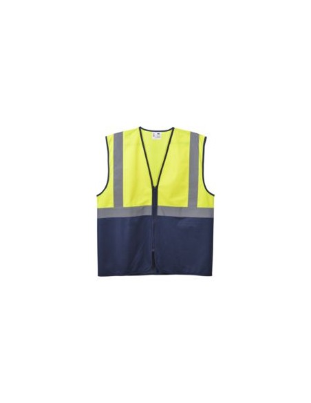 CHALECO BICOLOR FLORIDA C/CREMALLERA EN471