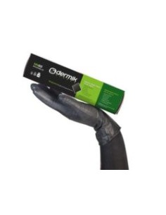 GUANTE NN85 DESECHABLE NEGRO GRIPPAZ (Caja de100uds.)