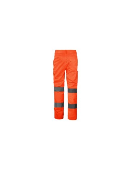 PANTALON WR155 DE 60% ALG. NARANJA FL. EN471