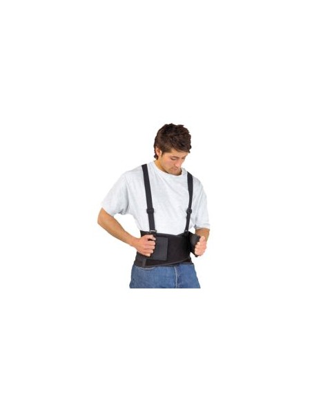 FAJA LUMBAR PW80 CON TIRANTES Y VELCRO