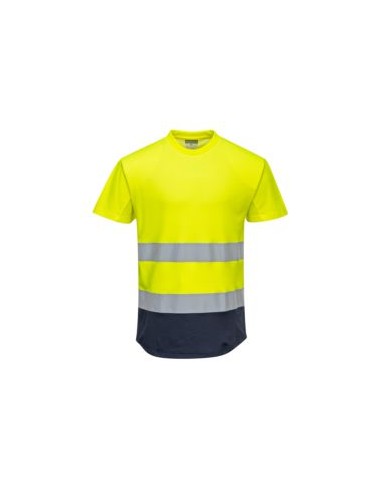 CAMISETA C395 UPF40+ 55% ALG. M/CORTA EN471