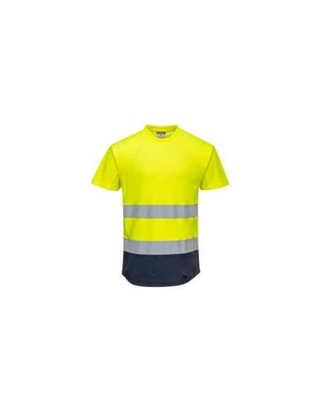 CAMISETA C395 UPF40+ 55% ALG. M/CORTA EN471