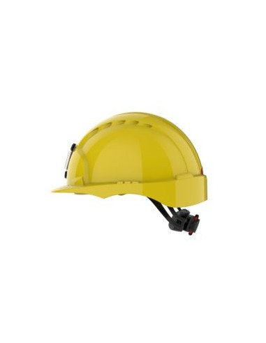 CASCO EVO3 AJE179-300-200 AMARILLO CON PORTA LAMPARAS EN397