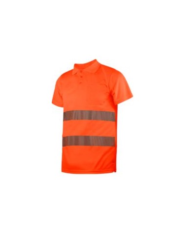 POLO 317S B.SEG  POLIESTER EN471 CLASE 2 MANGA CORTA