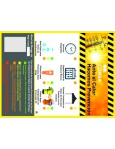 LONA MICROPERF 80x60Cm COMSA NIVELES GOLPE CALOR + 2 SEÑAES DOBLES C/OLLADO