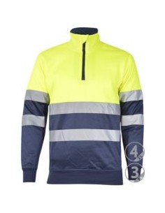 SUDADERA AV LONDON C/ALTO MEDIA CREMALLERA