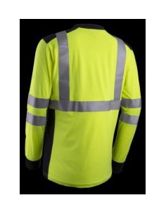 POLO EKHI  5EKH AMARILLO FL./MARINO M/L IGNIF.ANTIEST. 2