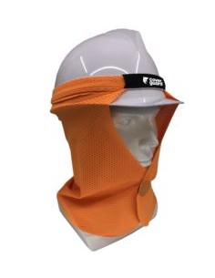 PROTECTOR SOLAR NUCA PARA CASCO 6HCG170 NARANJA
