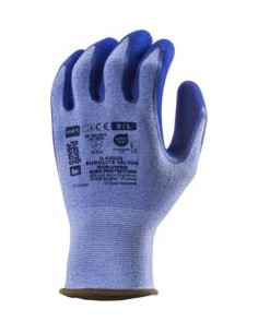 GUANTE NYLON/LATEX FOAM AZUL 1LASB EN388(3131X)