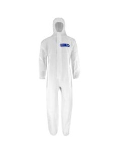 BUZO POLIPRO. COVERTEX C-1 BLANCO CAT.III TIPO 5 Y 6