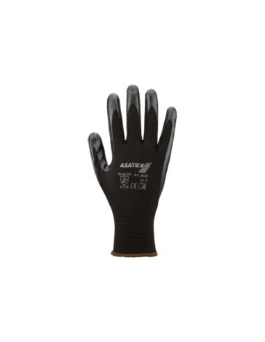 GUANTE NYLON/NITRILO NEGRO 3520I EN388 (4121)