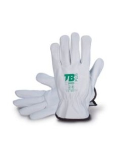 GUANTE 160IBSZ GRIS FLOR VACUNO EN388 (2142X) EN407 (4121XX)