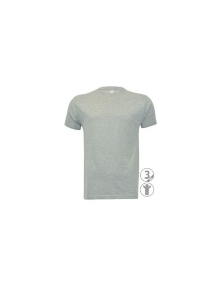 CAMISETA LEVEL ALGODON 145gr M/C
