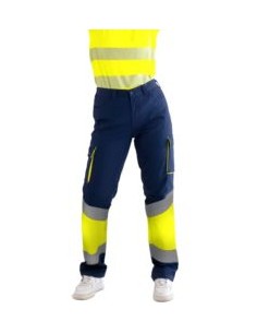 PANTALON BICOLOR STRETCH TRASGO WOMAN 2