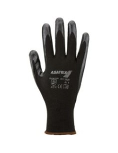 GUANTE NYLON/NITRILO NEGRO 3520I EN388 (4121) 2