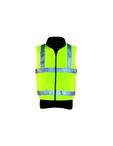 CHALECO ACOLCHADO HI-WAY MO705* REVERSIBLE C/POLAR